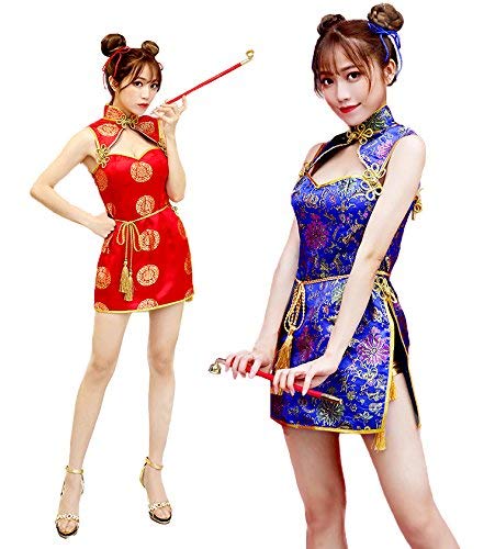 Amazon.co.jp: 【Malymoon】 全4種 本格 チャイナドレス